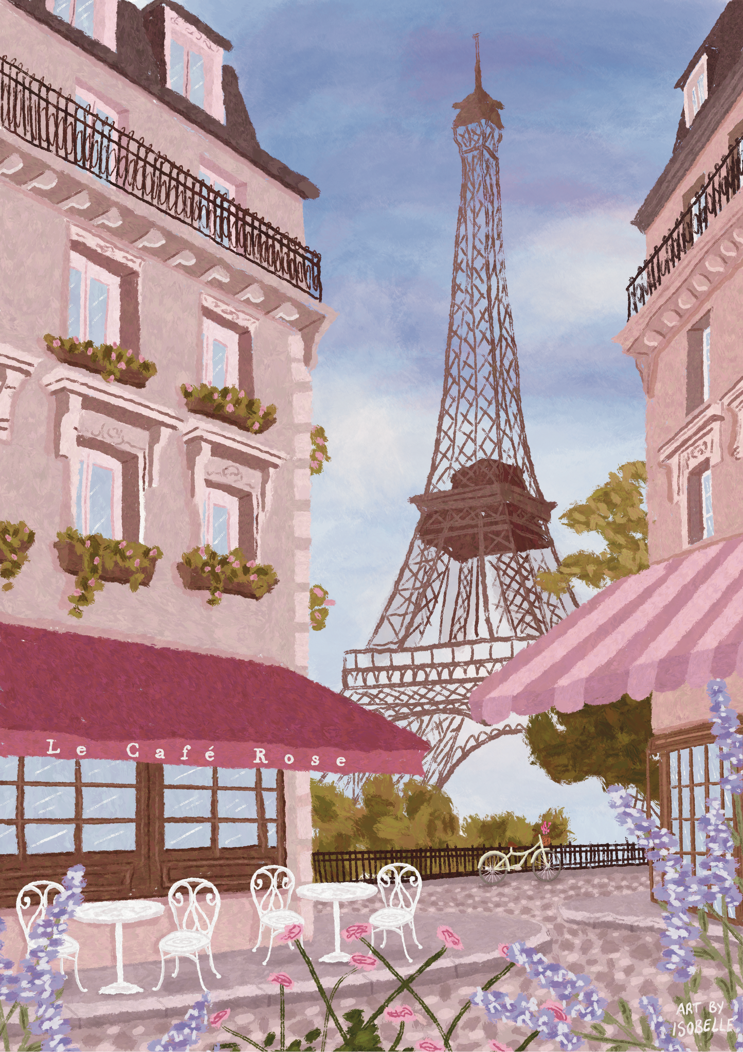 Eiffel Tower Paris Art Print