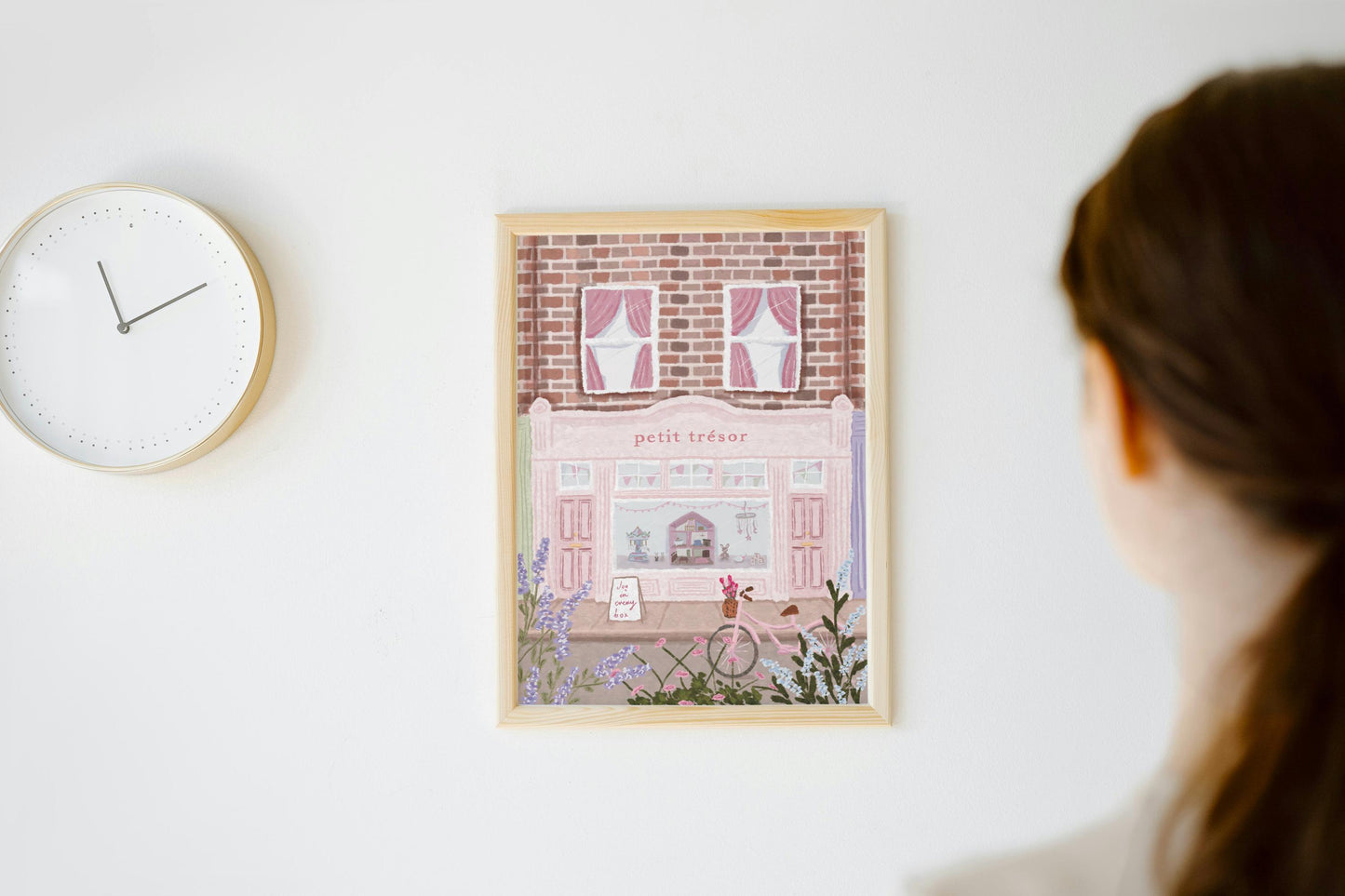 Toy Shop Print, Nursery art, Toy Store print, Girls Nursery Prints, Baby Girl Prints, Nursery Art, Pink Whimsical Art, Soft Pastel Print