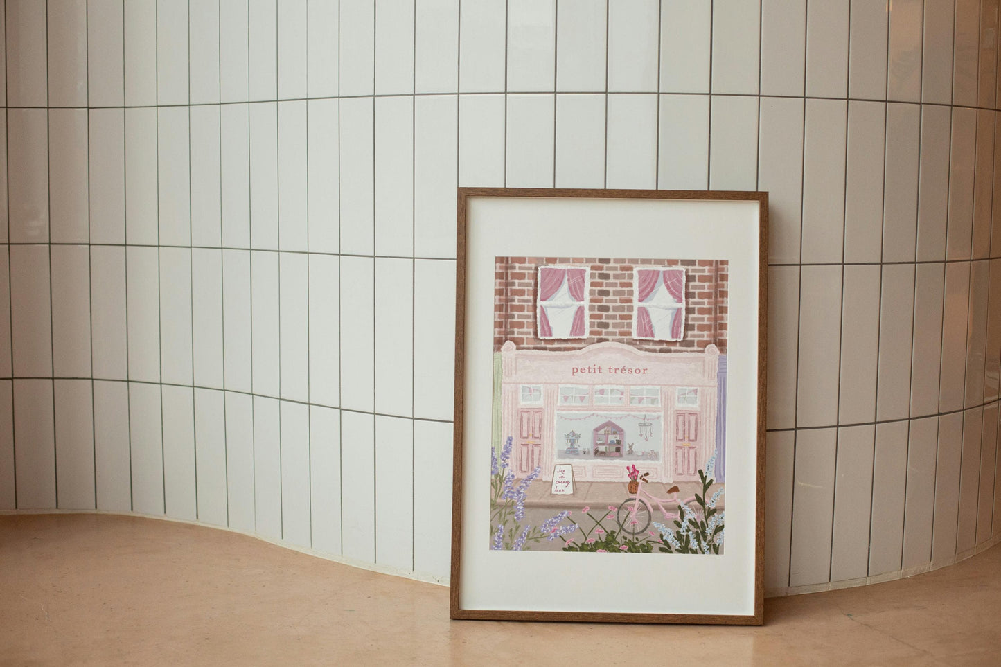 Toy Shop Print, Nursery art, Toy Store print, Girls Nursery Prints, Baby Girl Prints, Nursery Art, Pink Whimsical Art, Soft Pastel Print