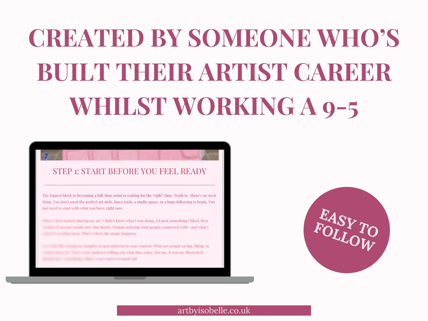 Full-Time Artist Guide: Grow Your Art Business (Digital Download)