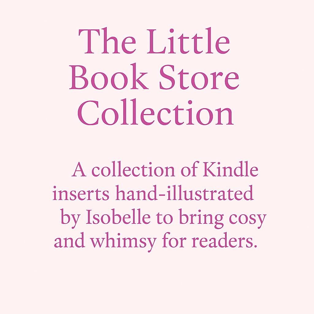 Notting Hill Bookshop Kindle Insert, London Bookstore Kindle Decor, Romantic E-Reader Art, Cosy Reading Gift for Book Lovers, UK Travel