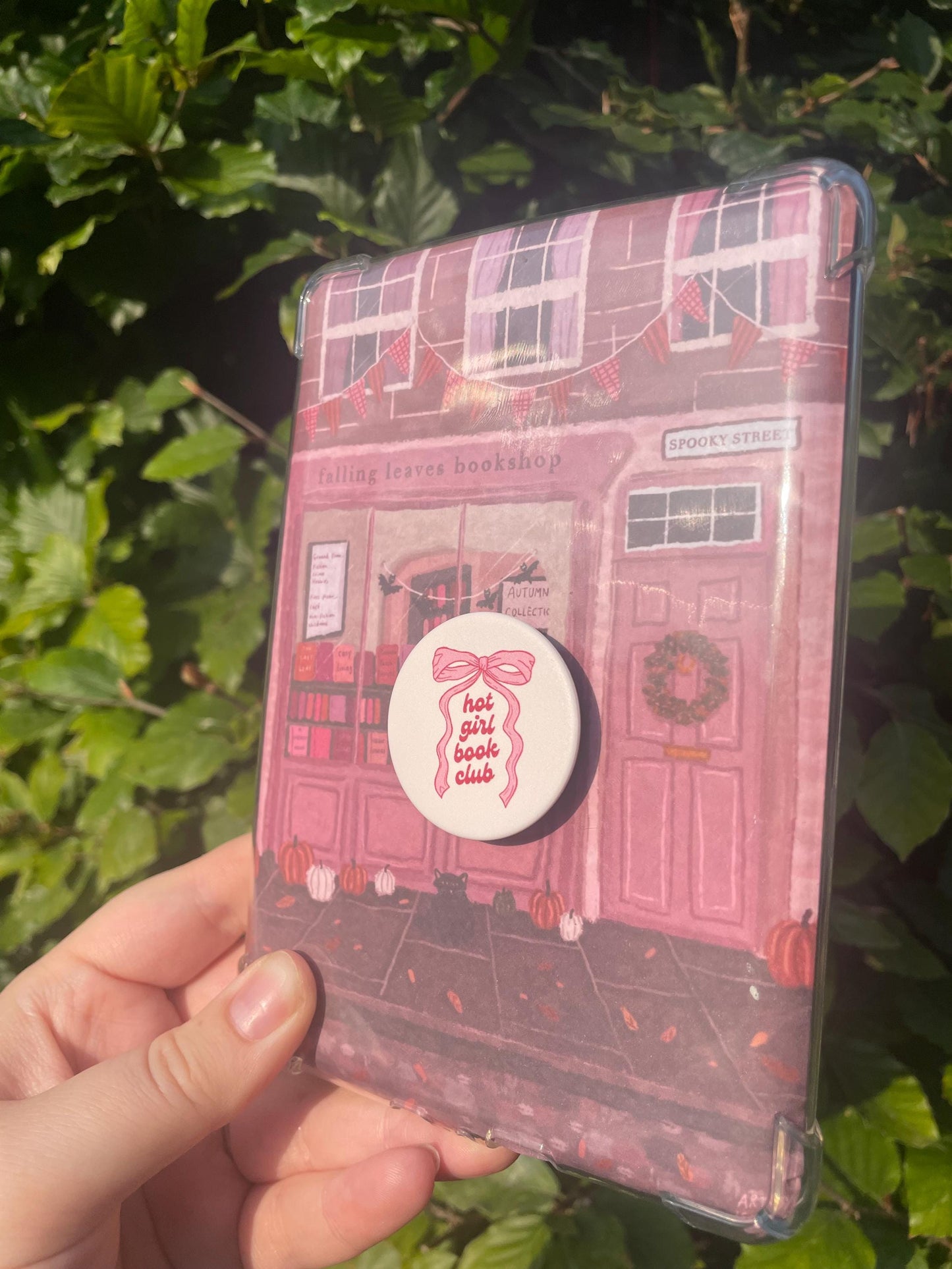 Autumn Bookshop Kindle Insert Accessory Art | Bookshop Insert Kindle Paperwhite Oasis | Book Store Kindle Insert | Cosy Kindle Insert Case