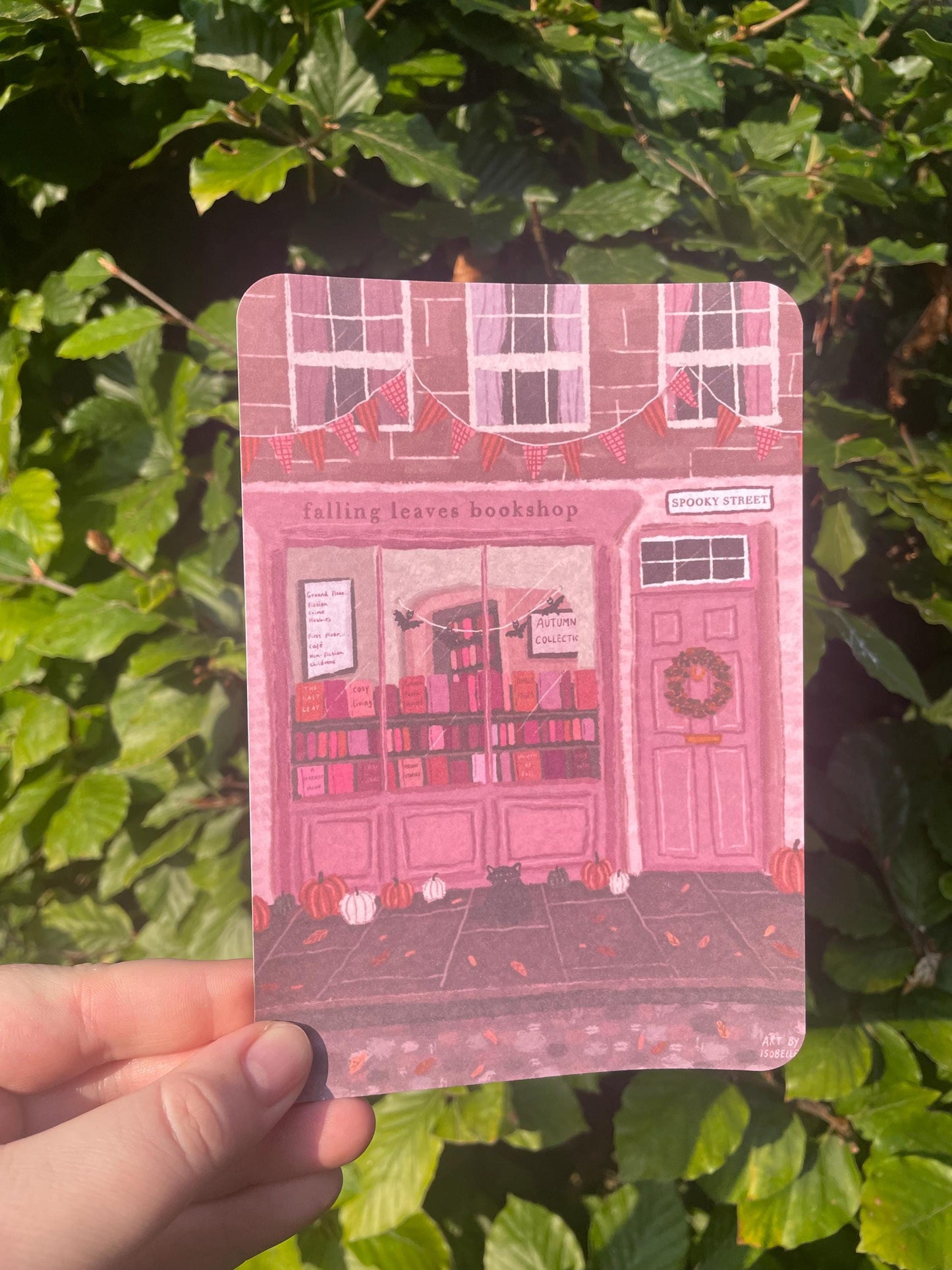 Autumn Bookshop Kindle Insert Accessory Art | Bookshop Insert Kindle Paperwhite Oasis | Book Store Kindle Insert | Cosy Kindle Insert Case