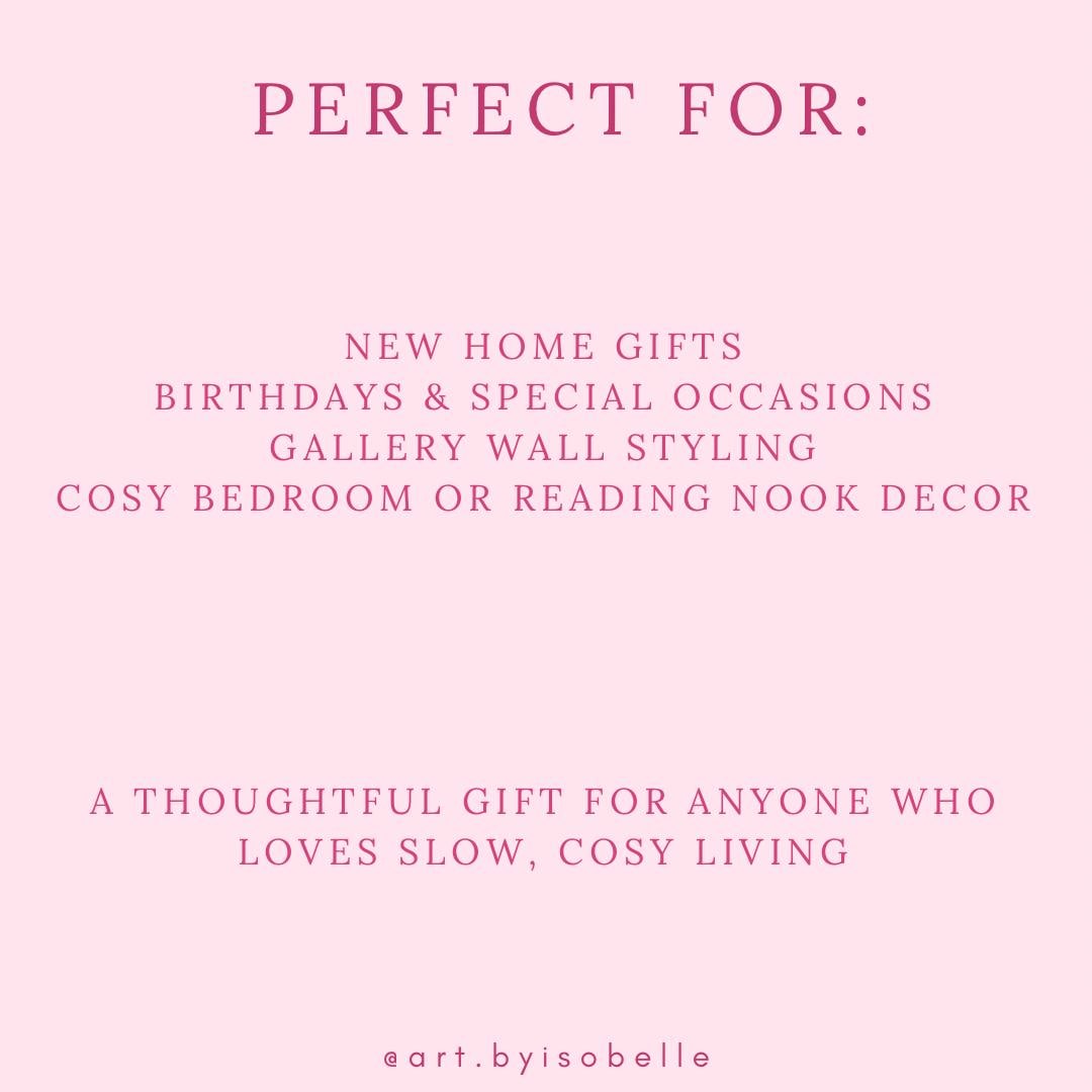 Life Quote Print | Inspirational Wall Art | Feminine Home Decor | Positive Quote Poster | Cosy Living Room Print