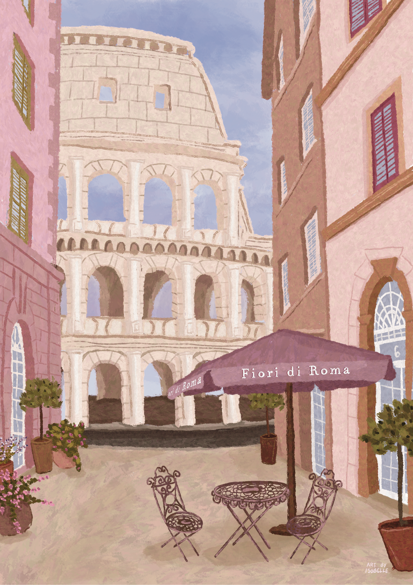 Rome Colosseum Print