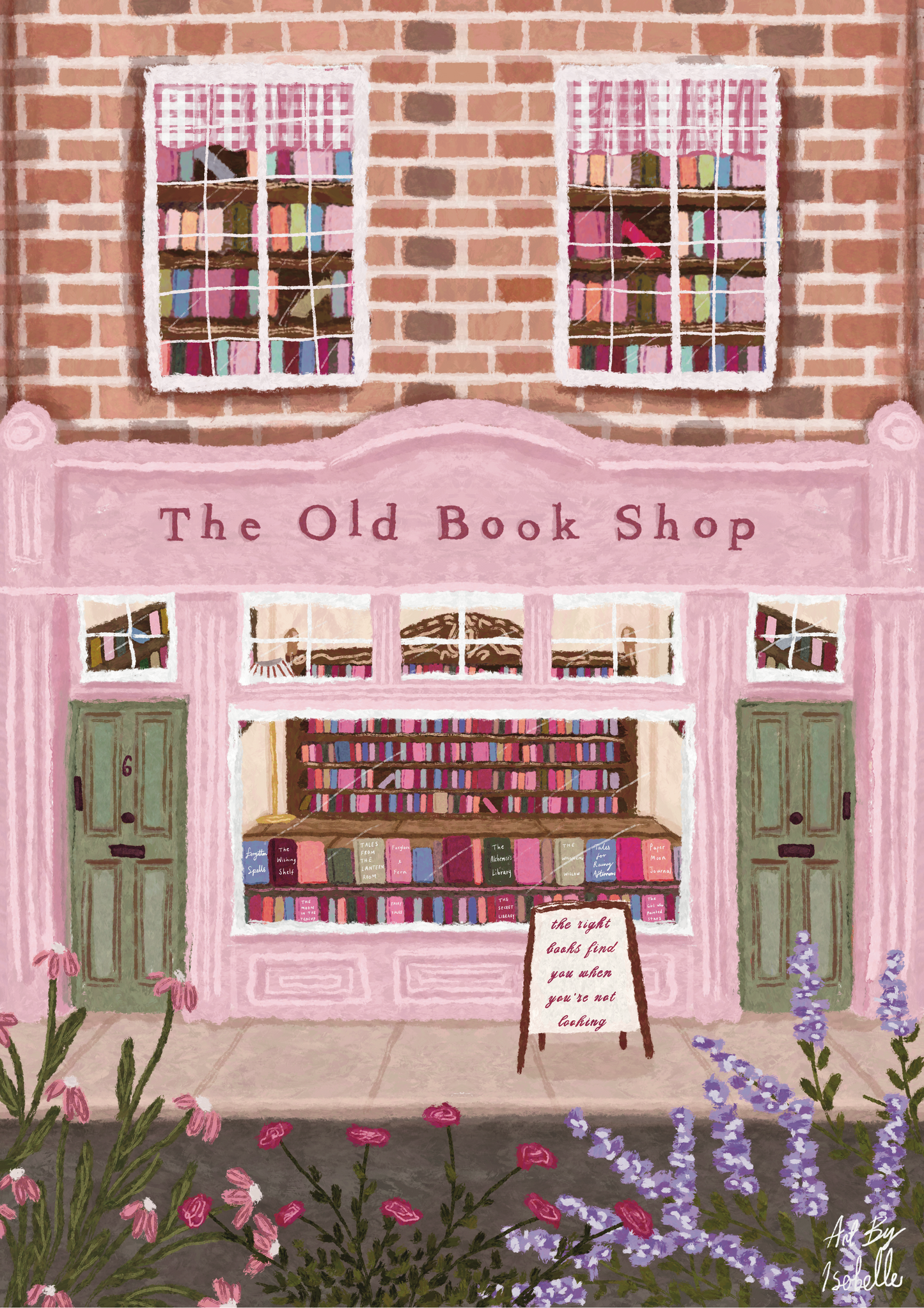 The Old Book Shop Print