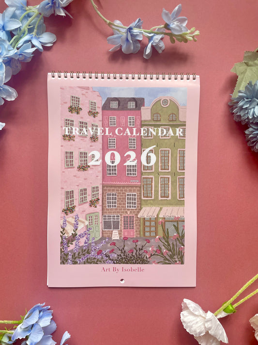 2026 Travel Calendar