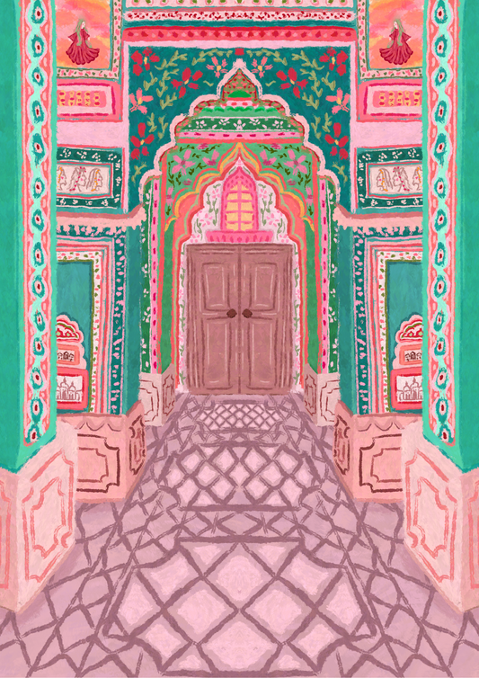 Patrika Gate, Jaipur Print