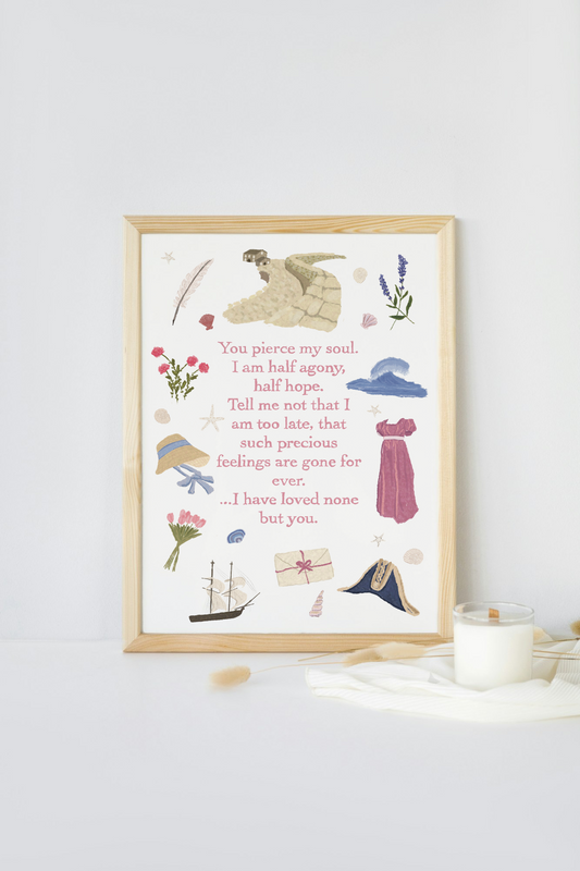 Jane Austen Persuasion Print