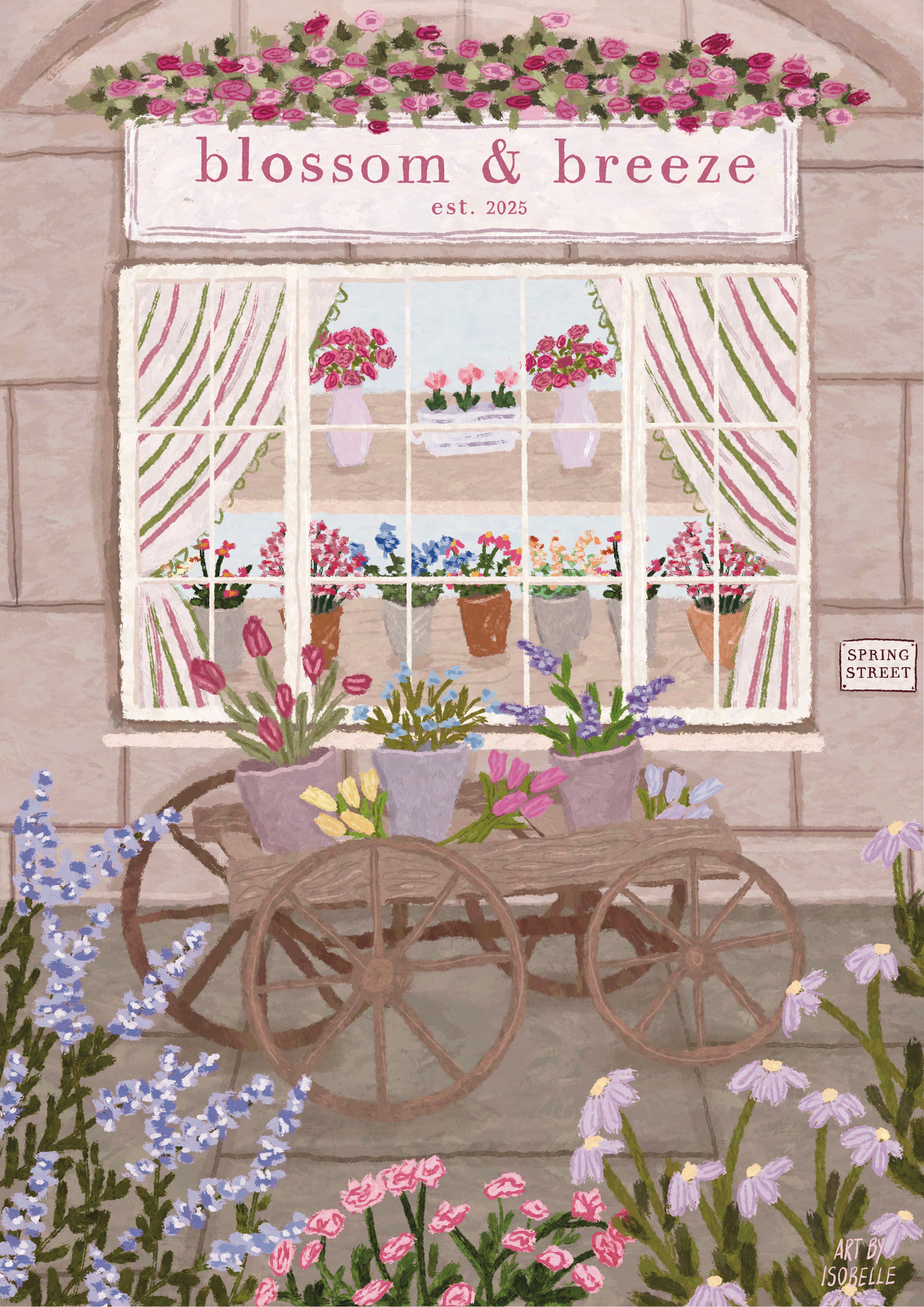 Blossom & Breeze Florist Print
