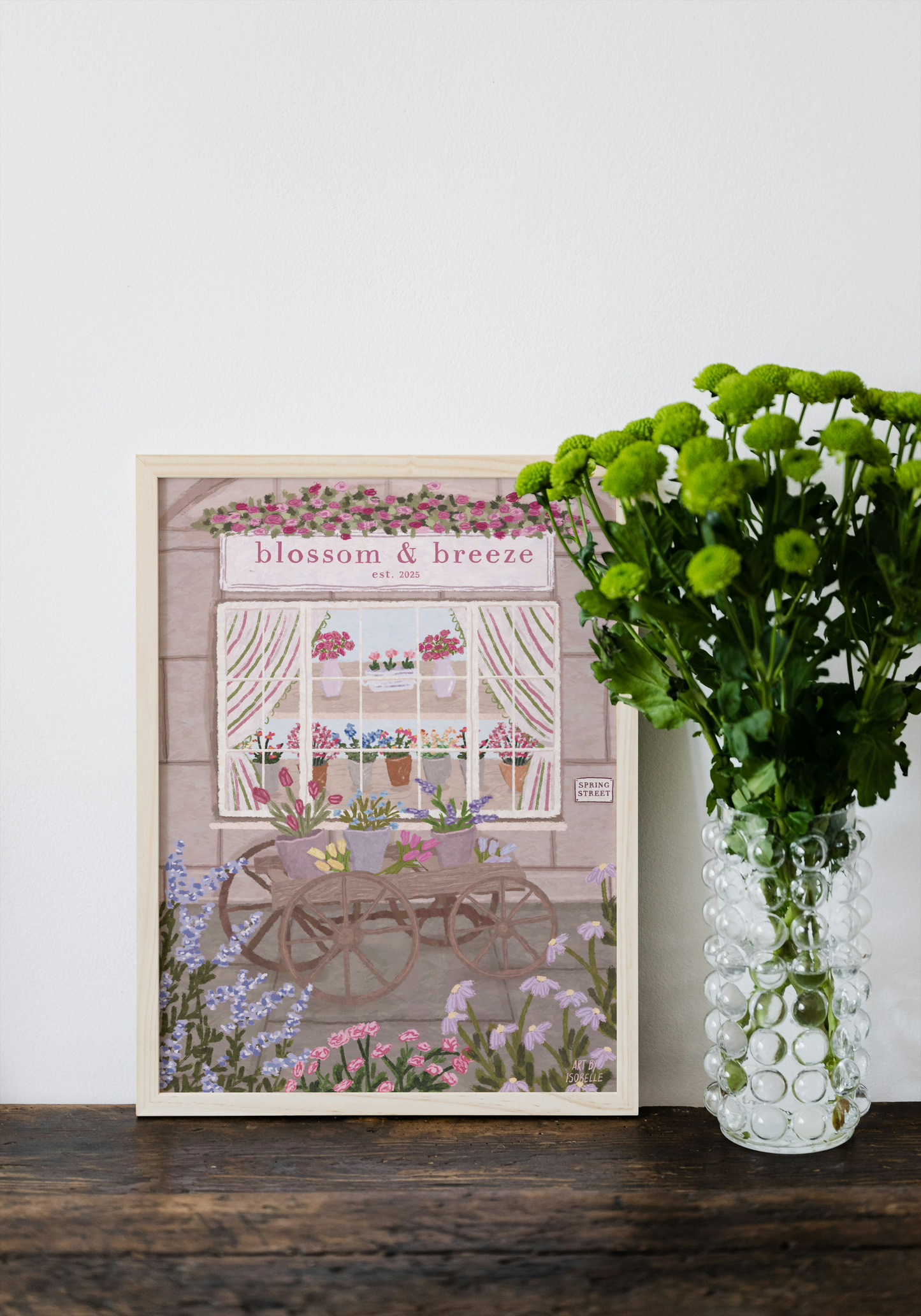 Blossom & Breeze Florist Print