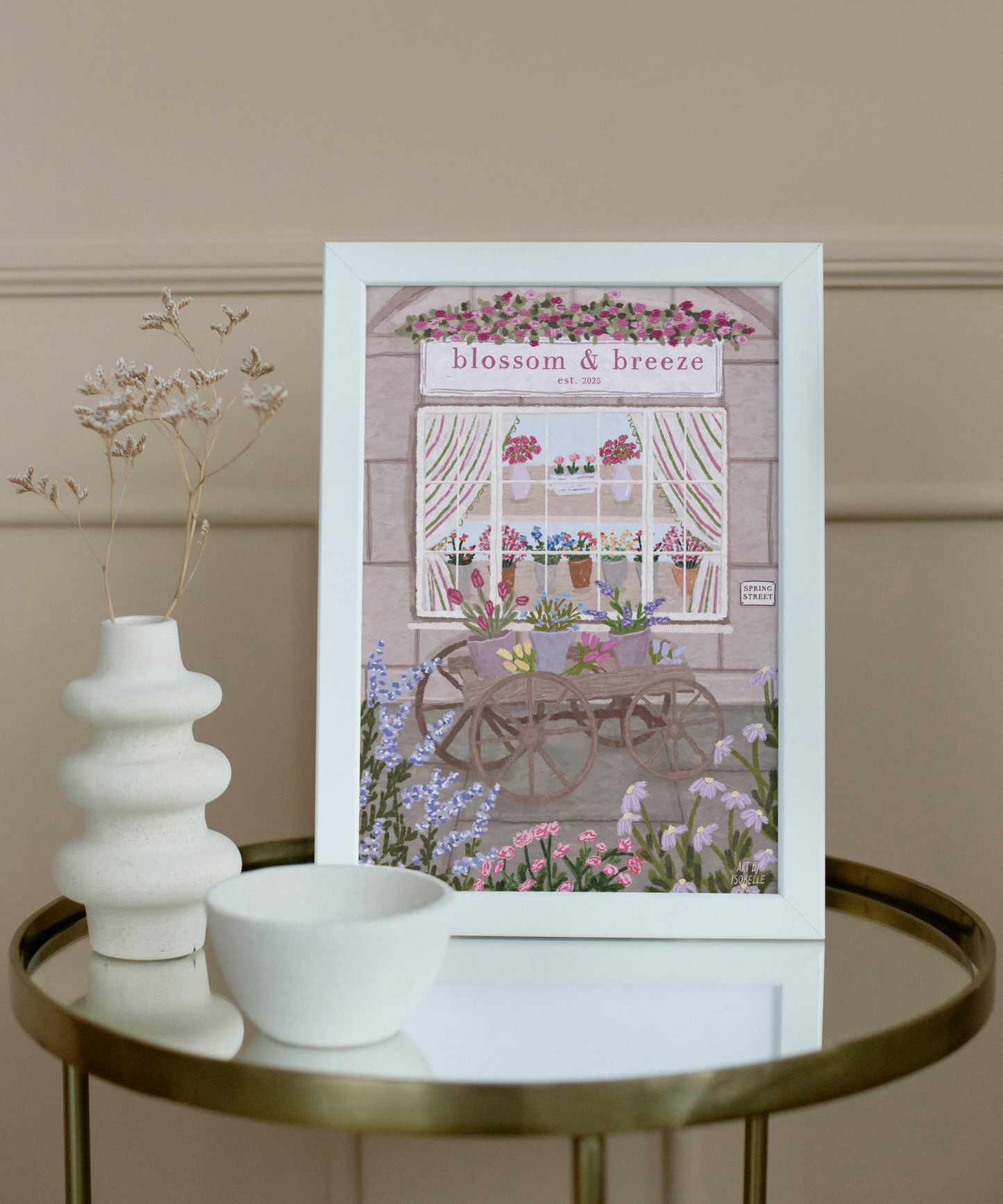 Blossom & Breeze Florist Print