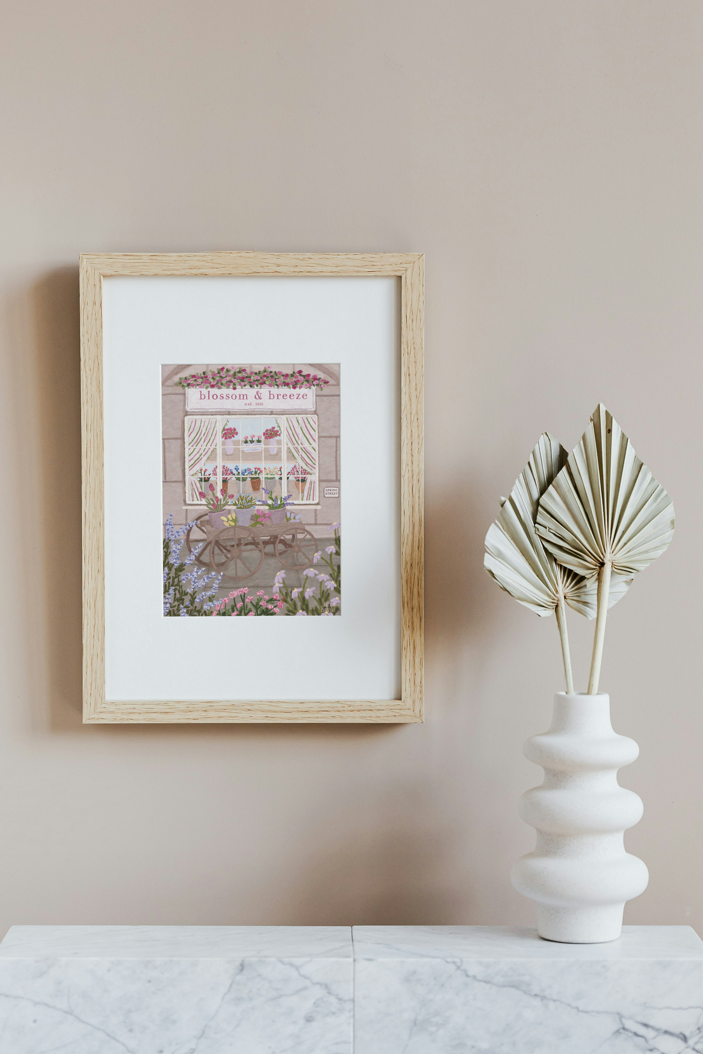 Blossom & Breeze Florist Print