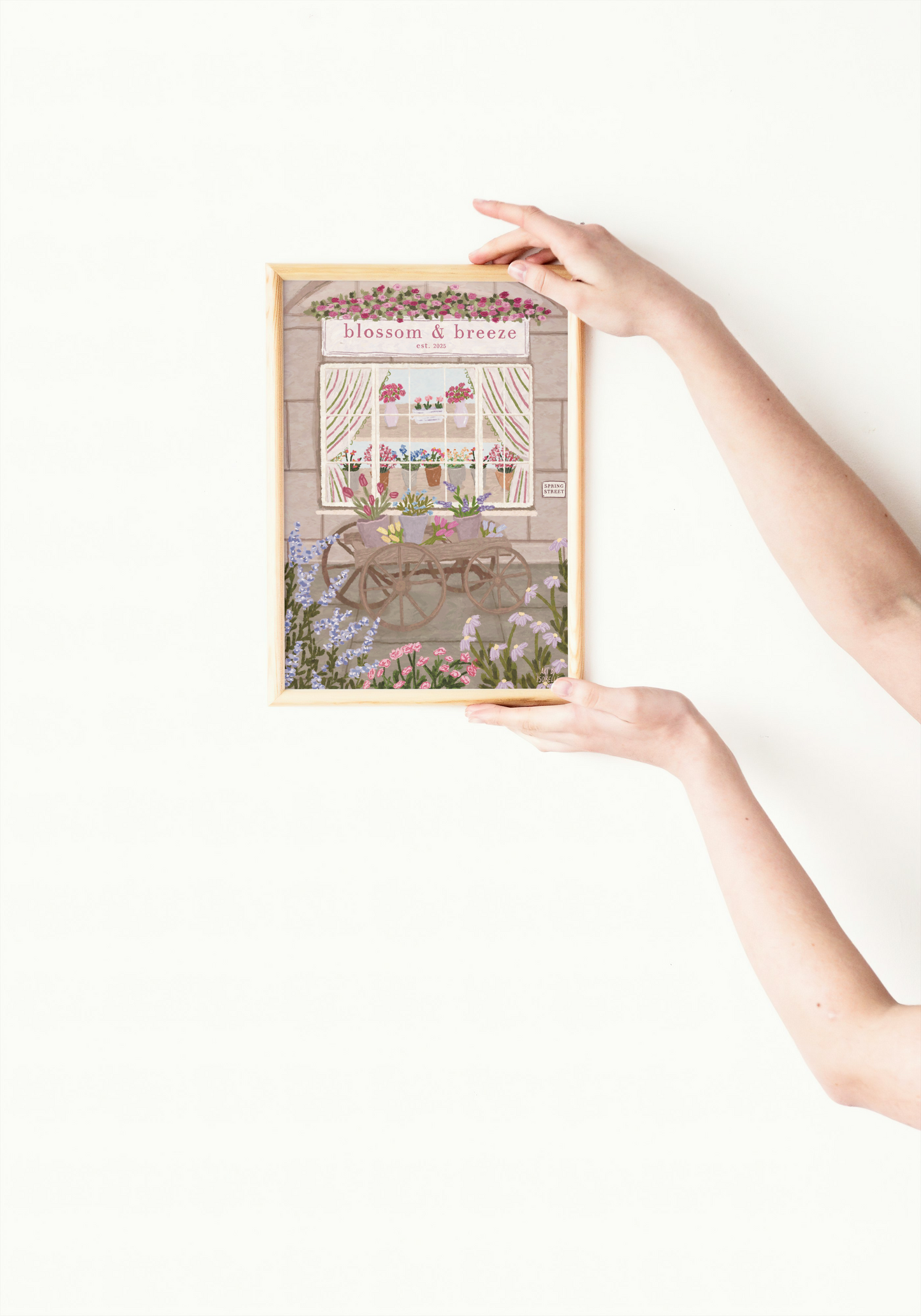 Blossom & Breeze Florist Print