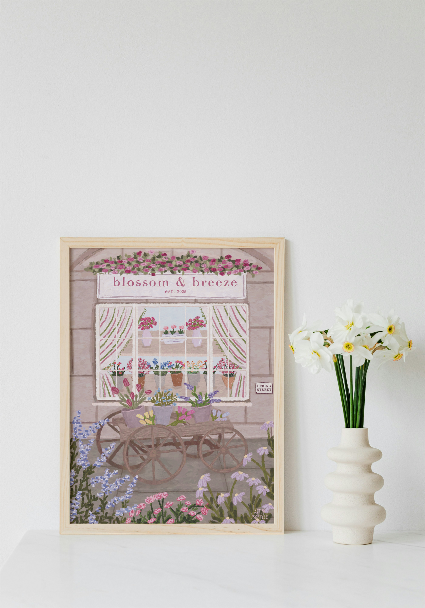 Blossom & Breeze Florist Print