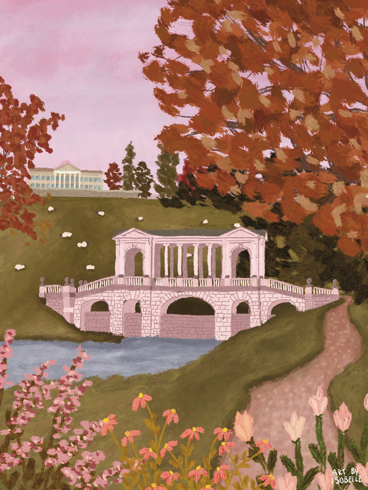 Priors Park Somerset Print