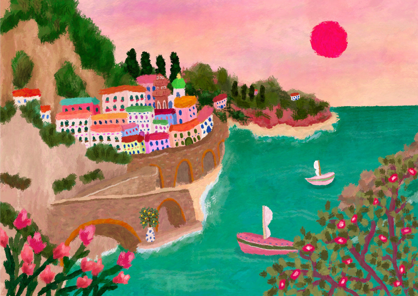 Amalfi Coast Print