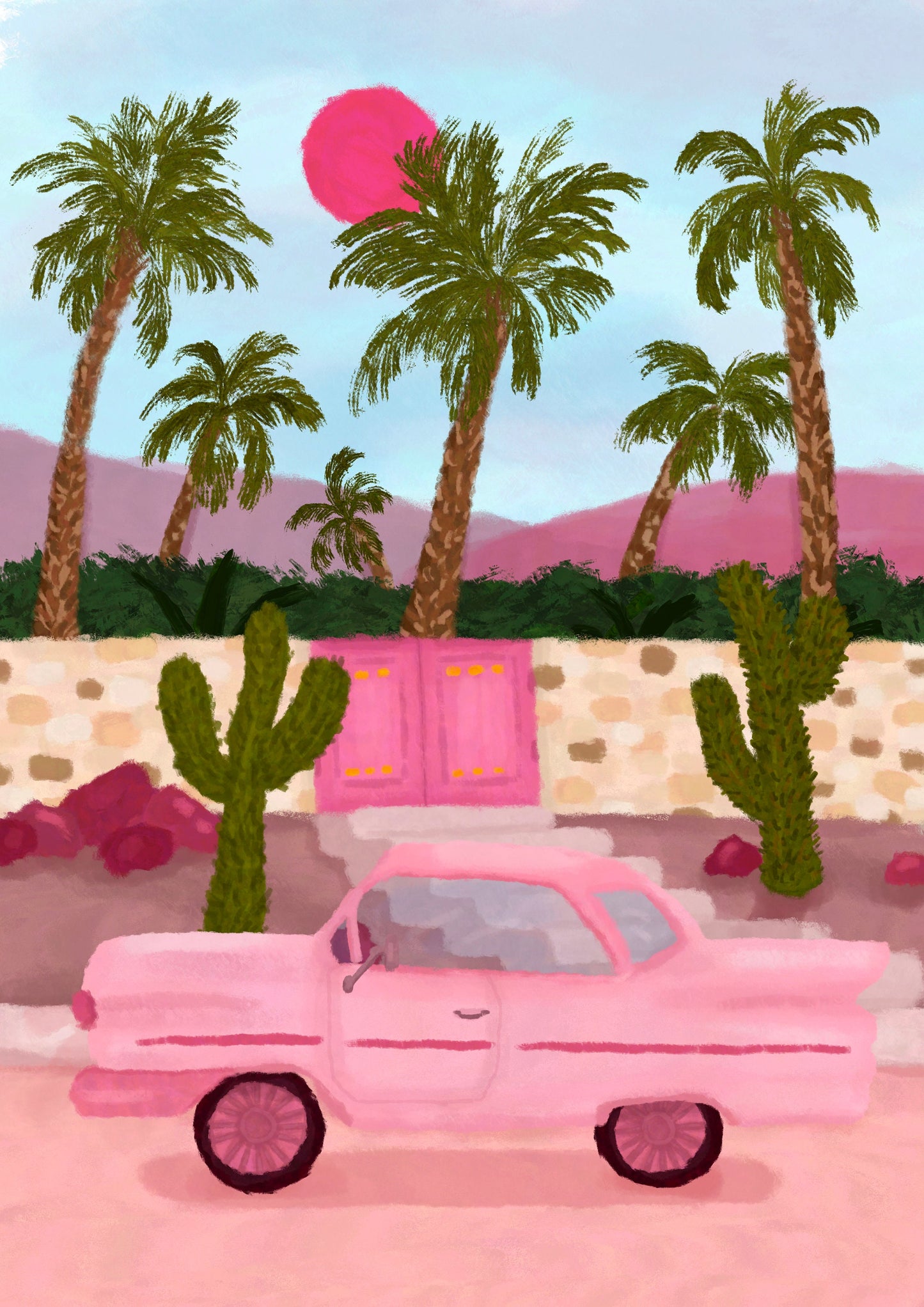 Palm Springs Print