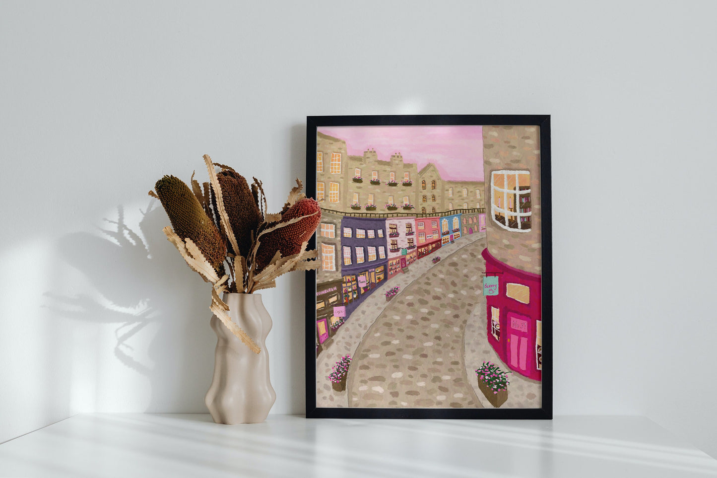 Victoria Street Edinburgh Print