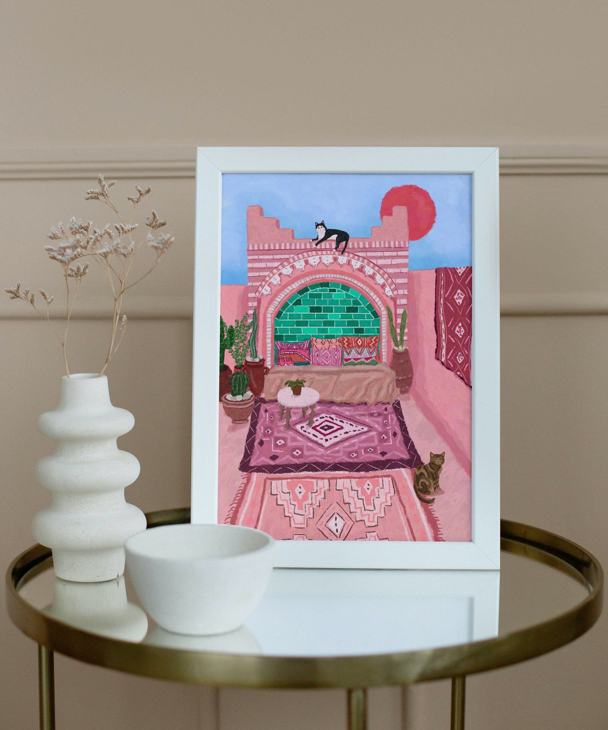 Moroccan Terrace Print