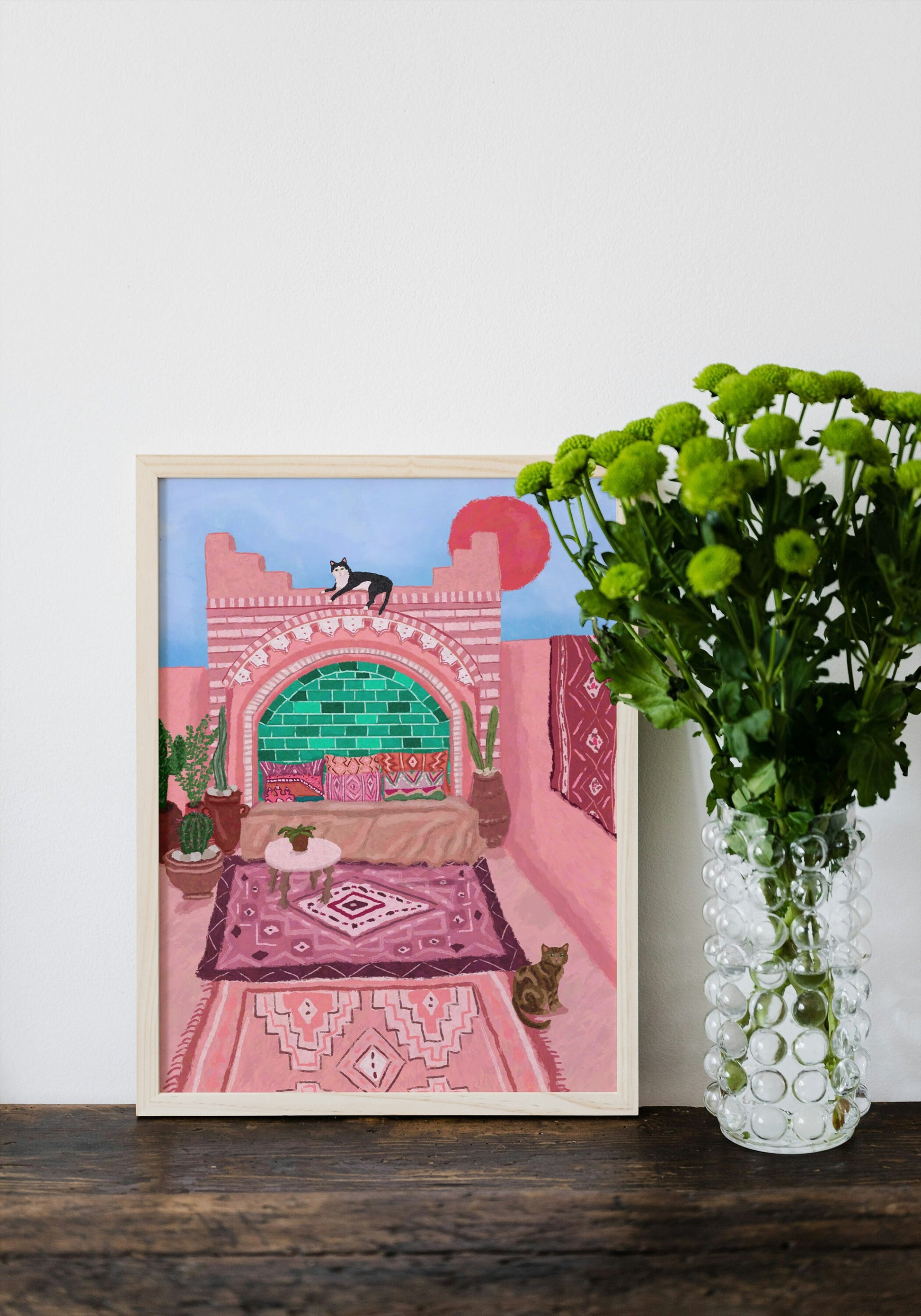 Moroccan Terrace Print