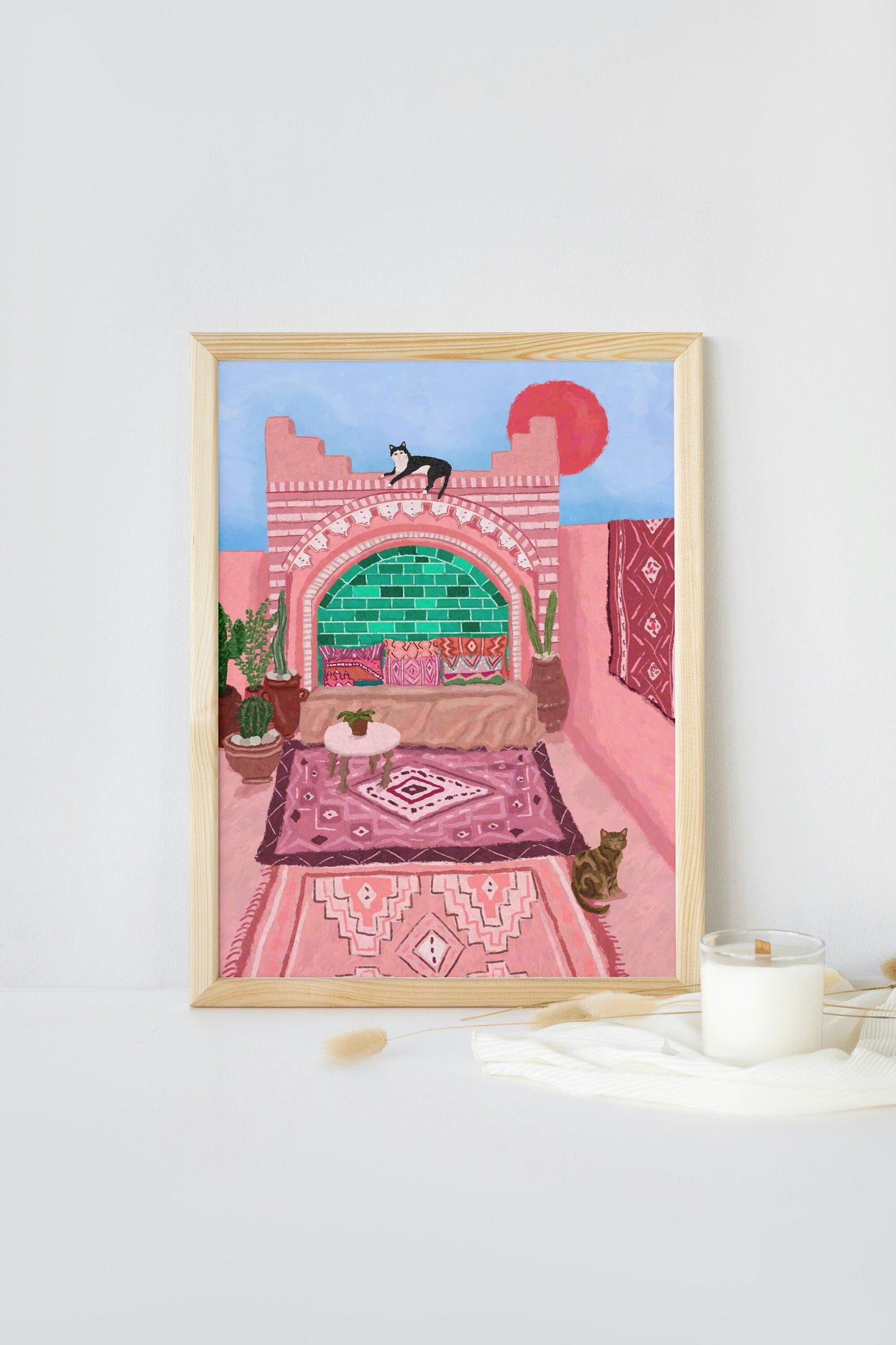 Moroccan Terrace Print