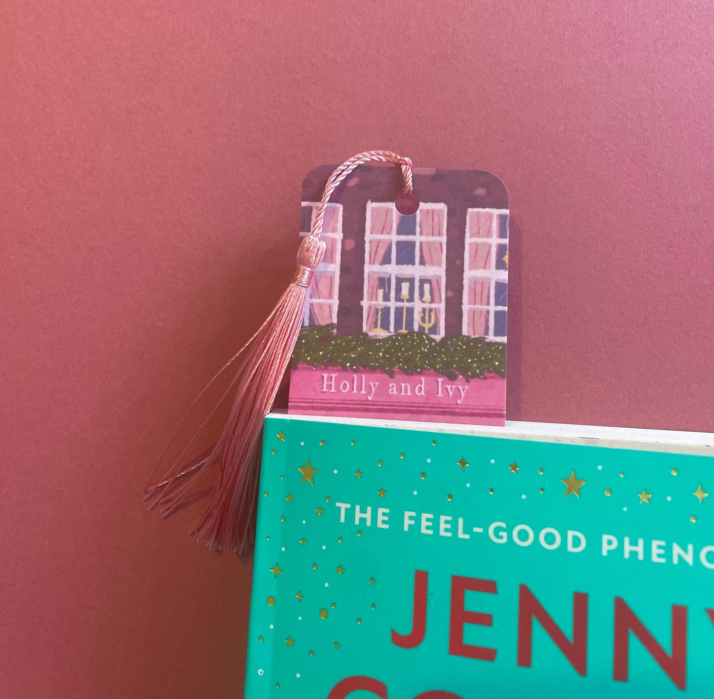 Christmas Shop Bookmark, Christmas Bookmark, Bookmark, Bookstore Quote, Custom Tassel Bookmark, Gift For Reader, Bookworm Gift