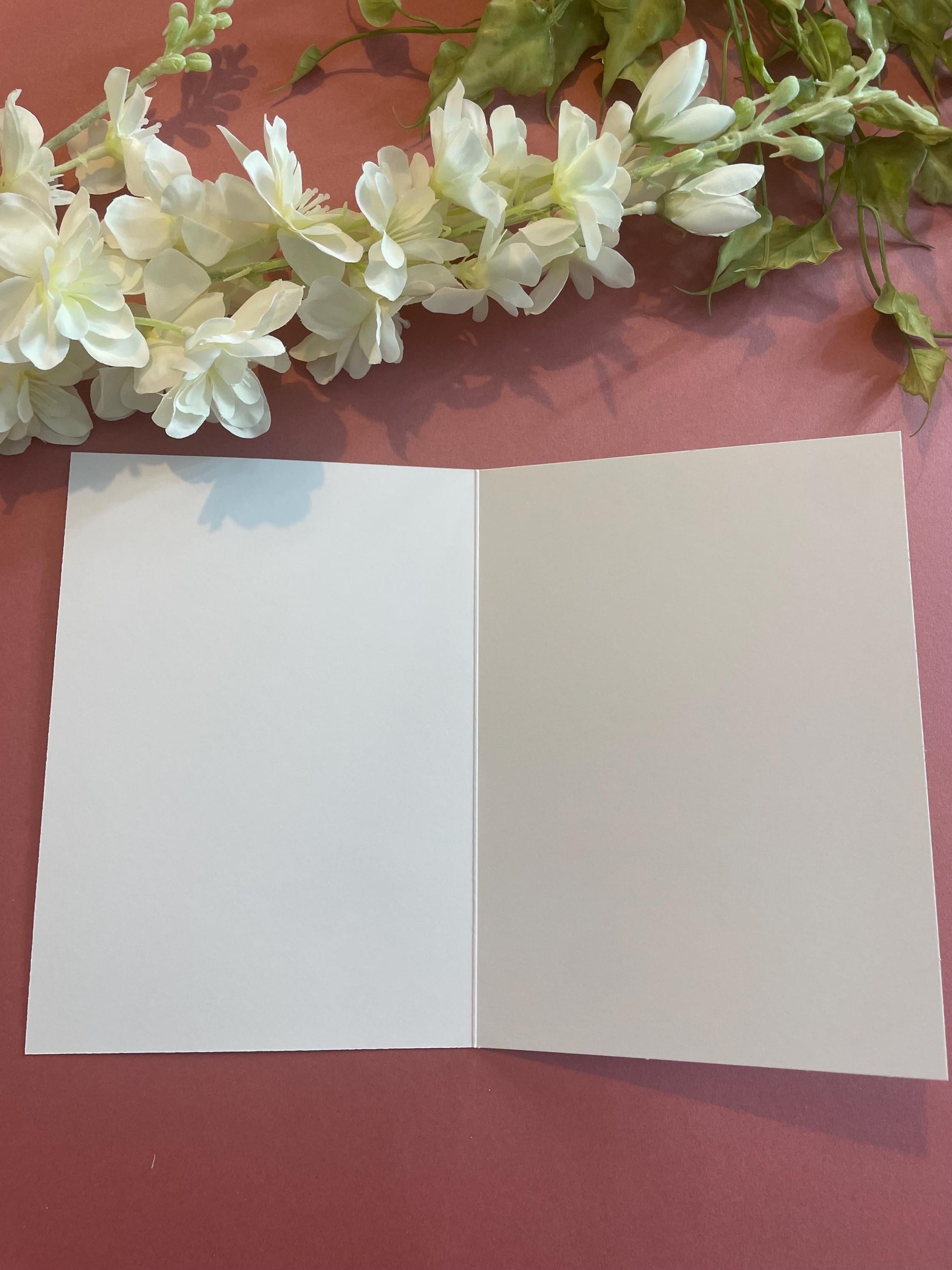 Old Vintage Christmas Shop Card: Nostalgic Cosy Christmas Card (5x7 inch)