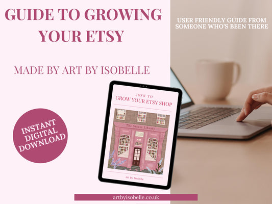 How To Grow Your Etsy Guide, Guide To Growing Etsy, Etsy SEO, Etsy Guide, How To Grow Your Business, Etsy Success, Boost Sales
