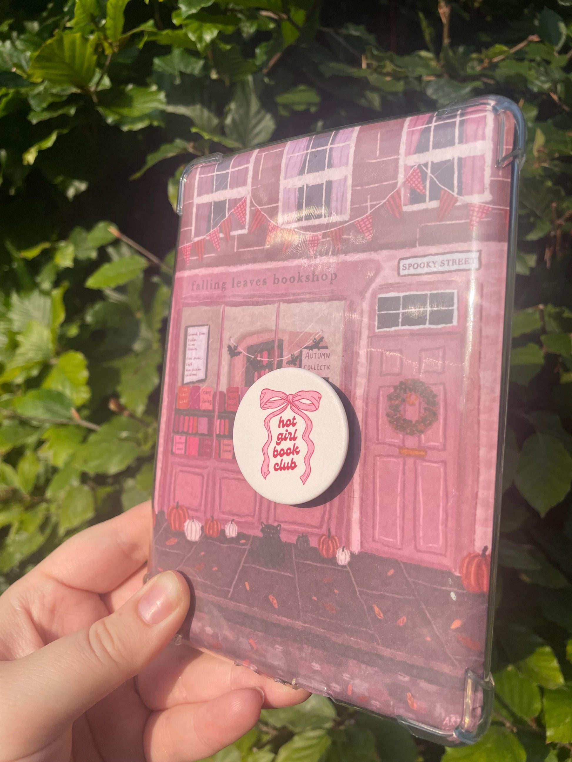 Autumn Bookshop Kindle Insert Accessory Art | Bookshop Insert Kindle Paperwhite Oasis | Book Store Kindle Insert | Cosy Kindle Insert Case