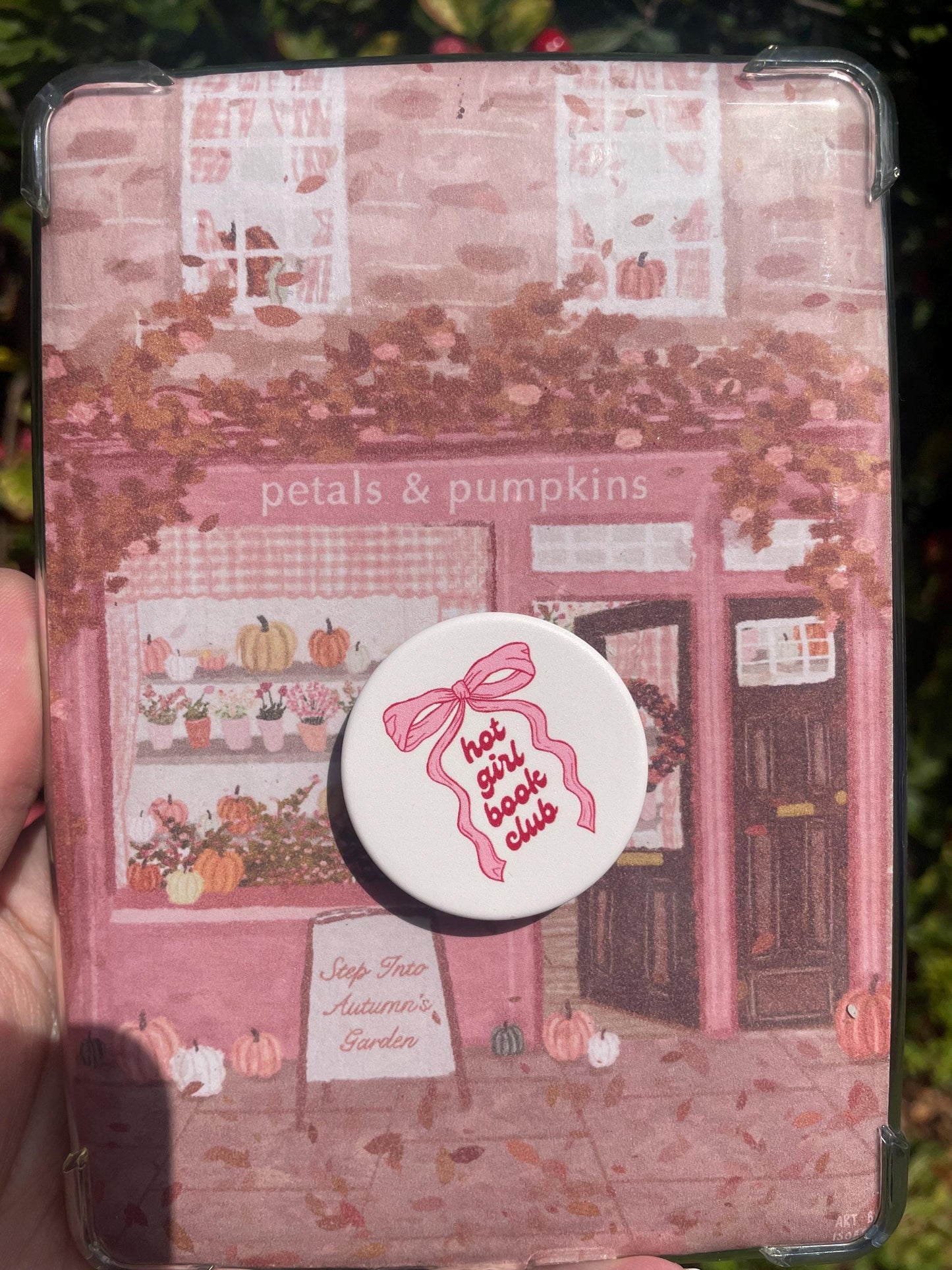 Cosy Autumn/Fall Kindle Insert: Petals and Pumpkins Shop
