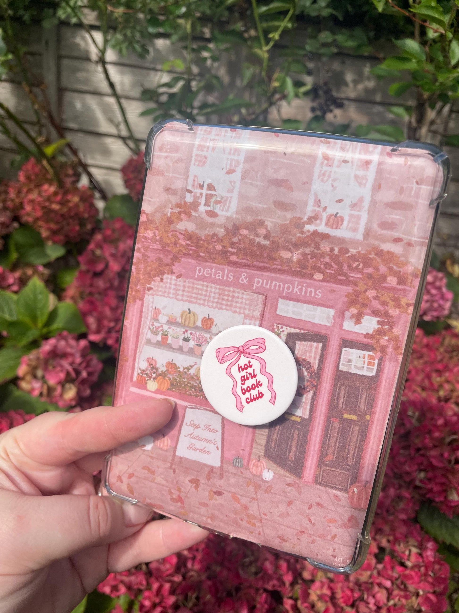 Cosy Autumn/Fall Kindle Insert: Petals and Pumpkins Shop