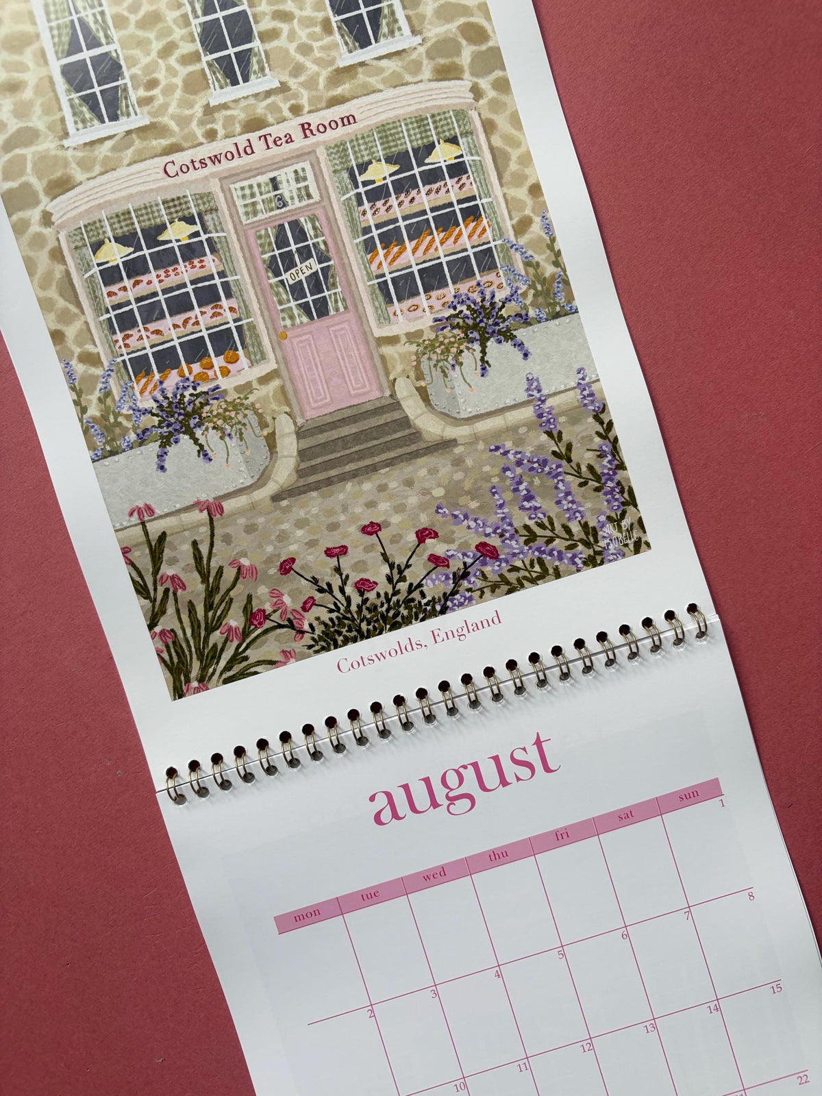 2027 Travel Wall Calendar, A4 Illustrated City Calendar, Paris New York Barcelona Art, Travel Lover Gift, Wanderlust Calendar