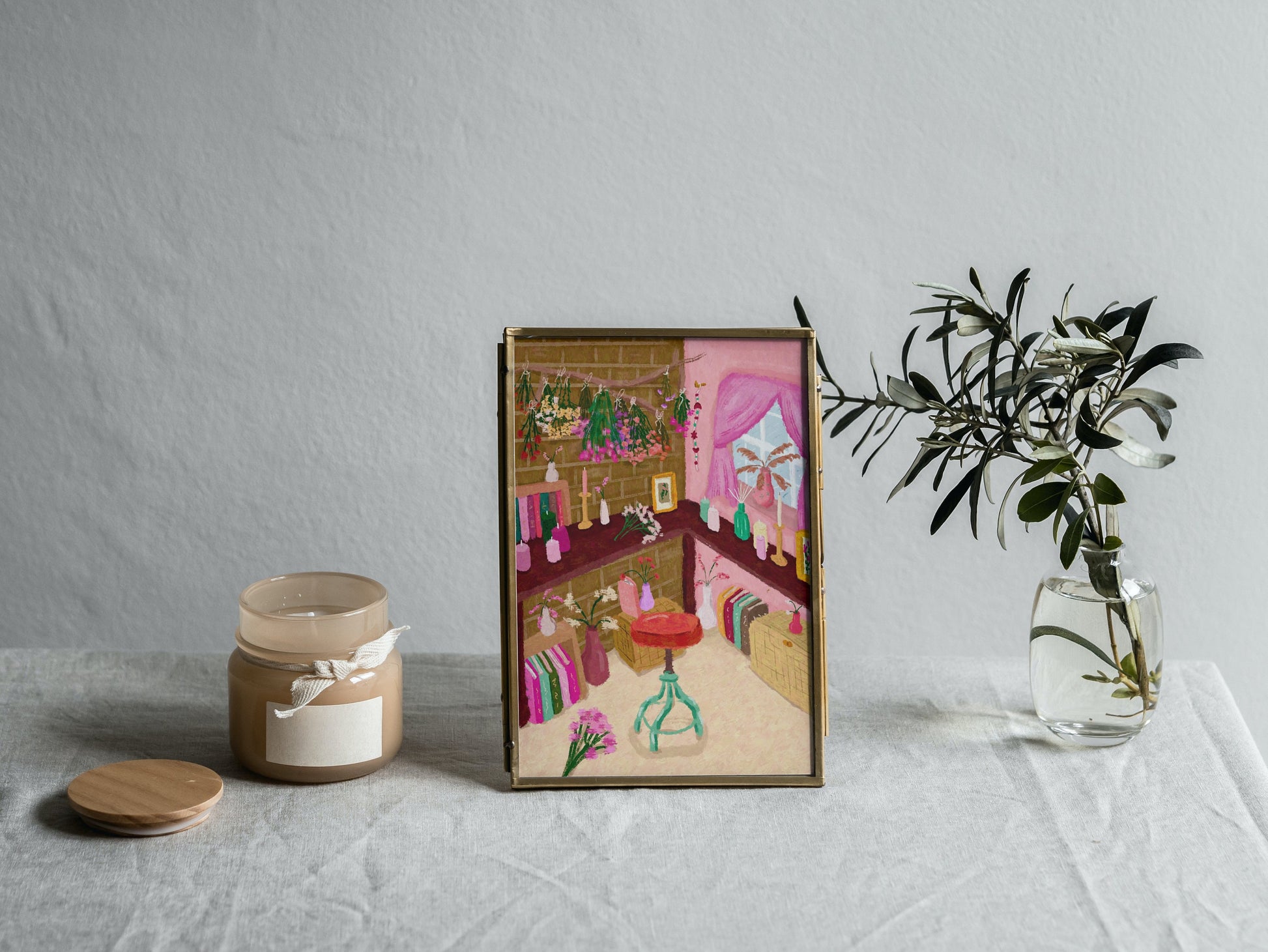Flower Shop Print