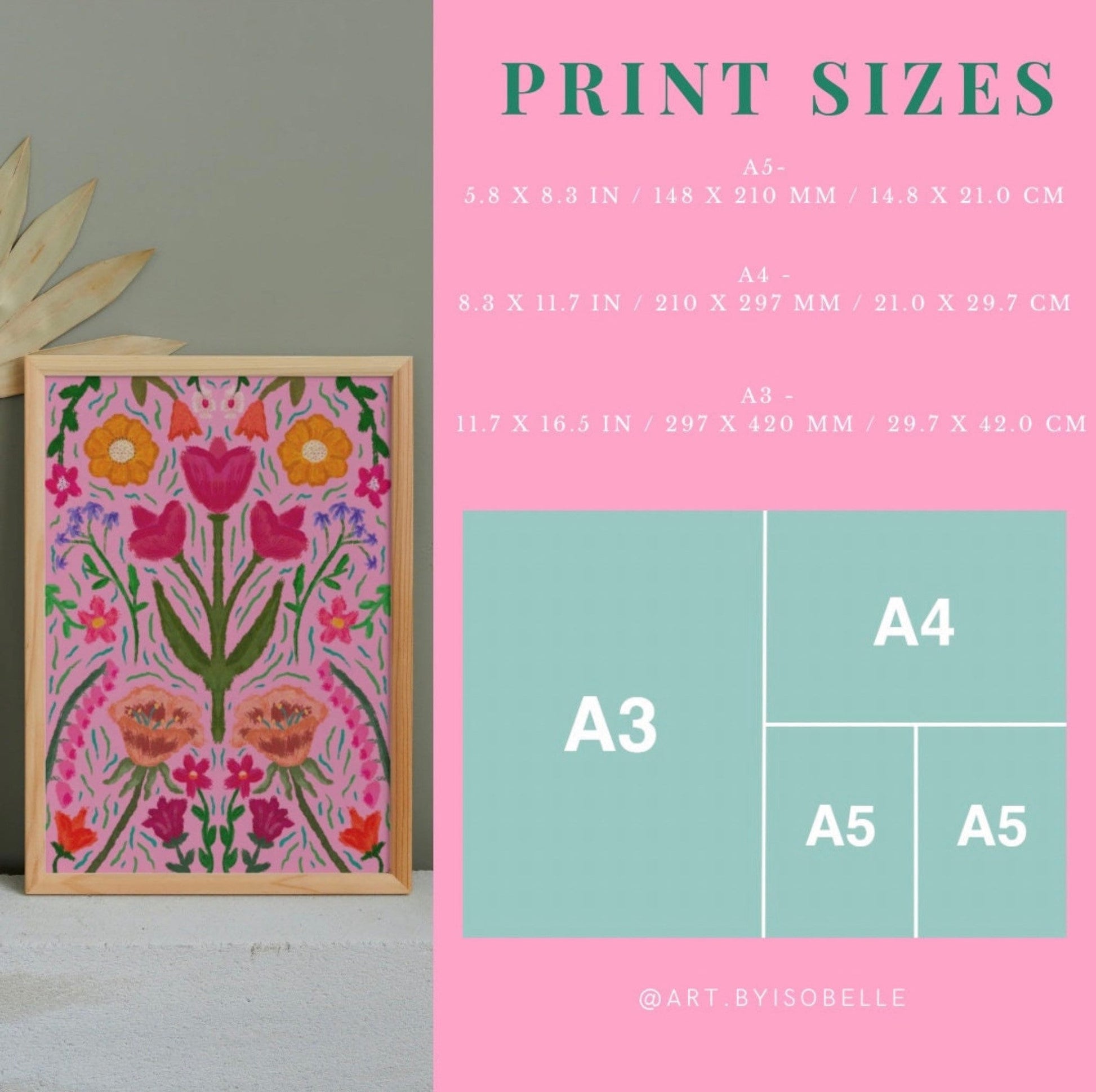 Garden Cat Print, Black Cat Print, Afternoon Tea Cat Art, Floral Cat Poster, Vibrant Cat Print, Cat Wall Art, Cat Lover Gifts, Eclectic Cat