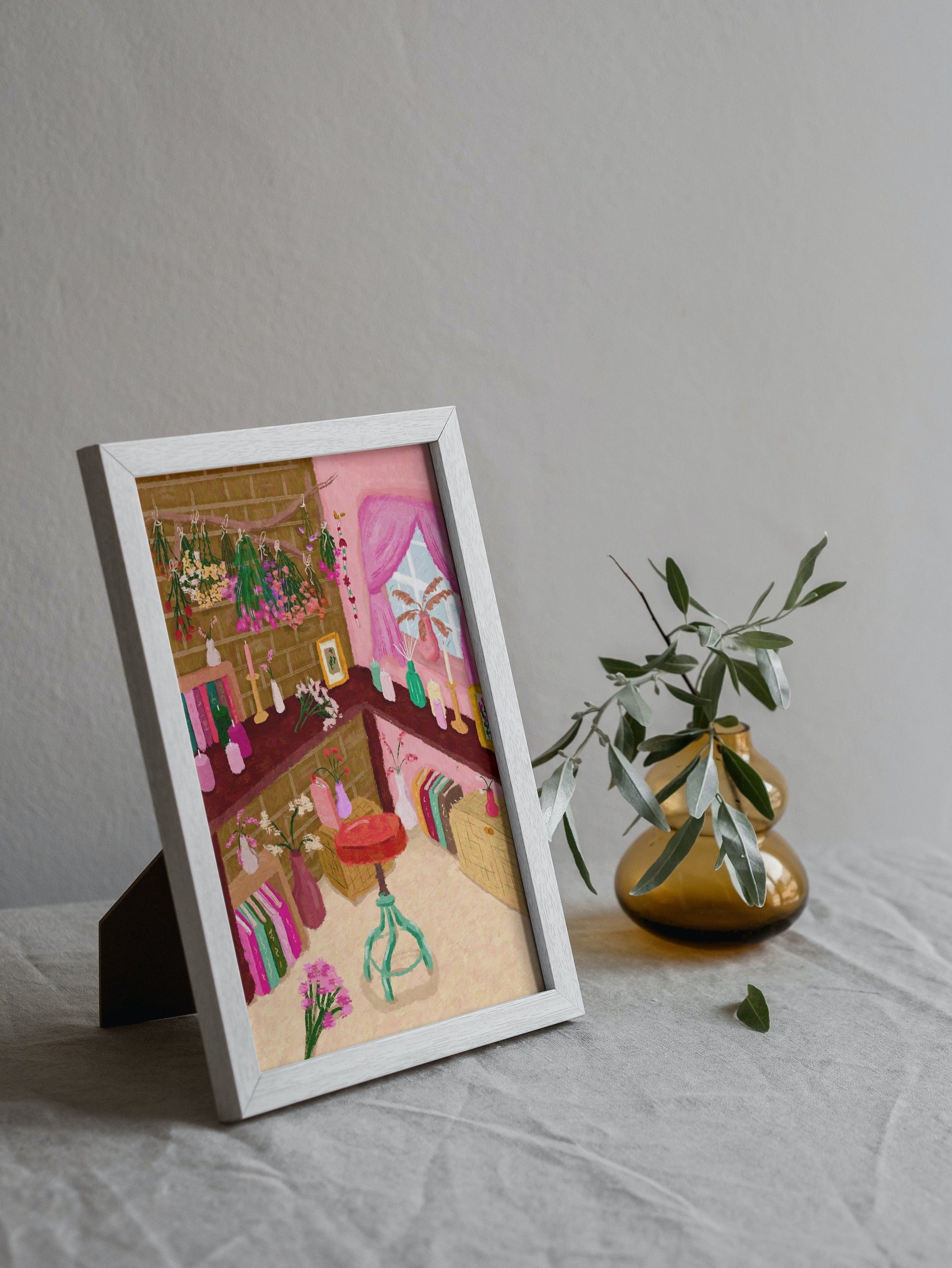 Flower Shop Print