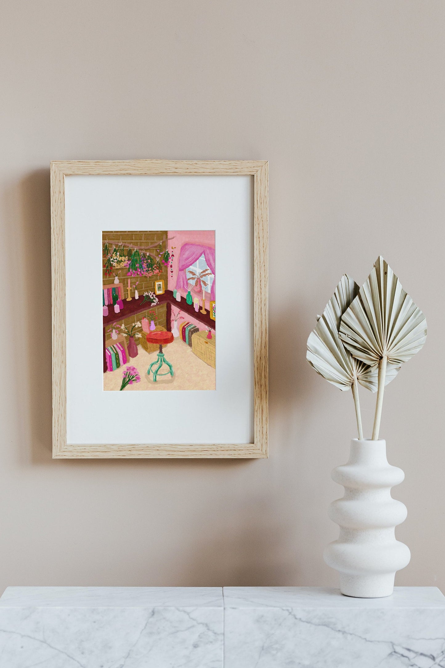 Flower Shop Print
