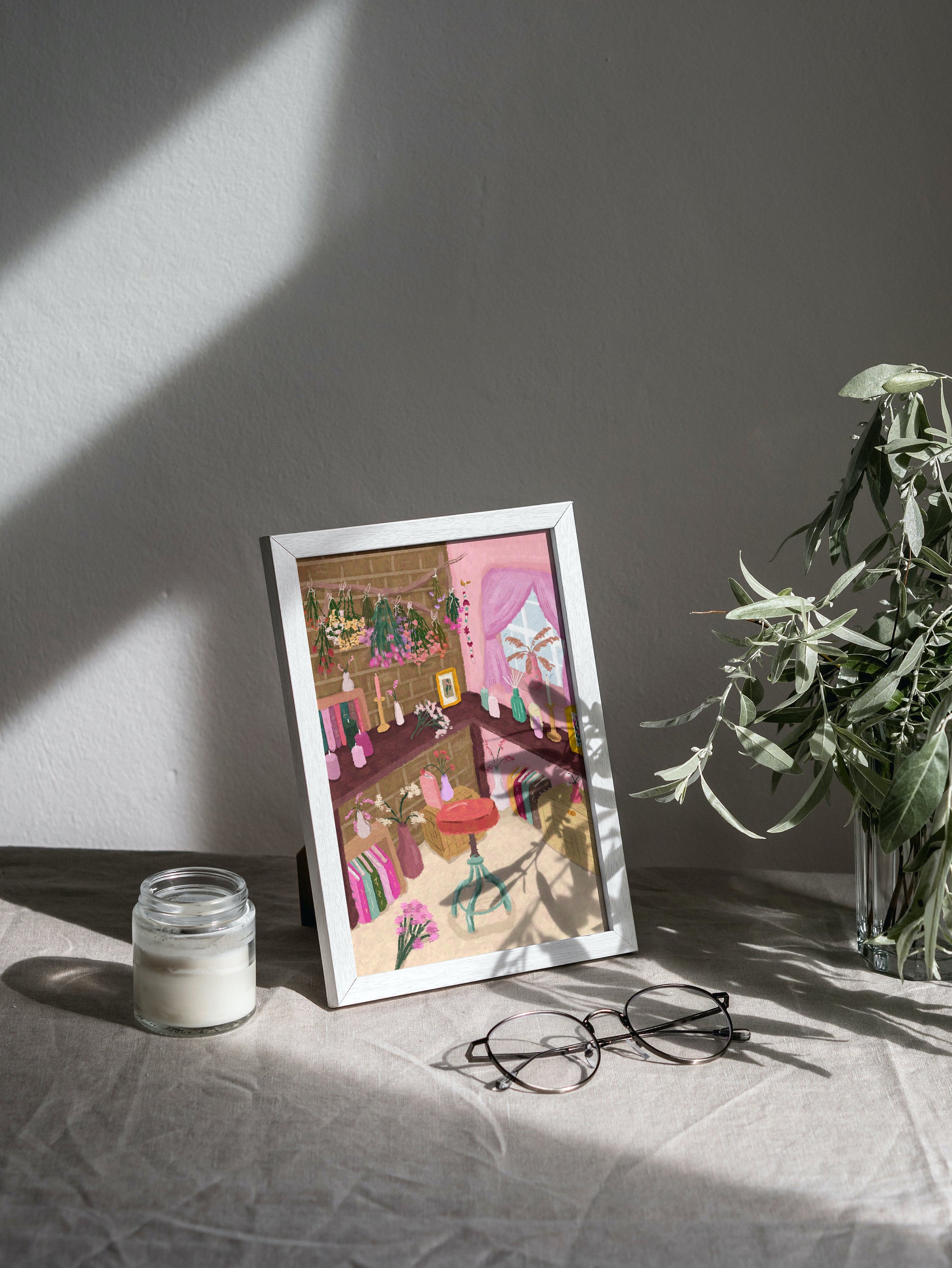Flower Shop Print