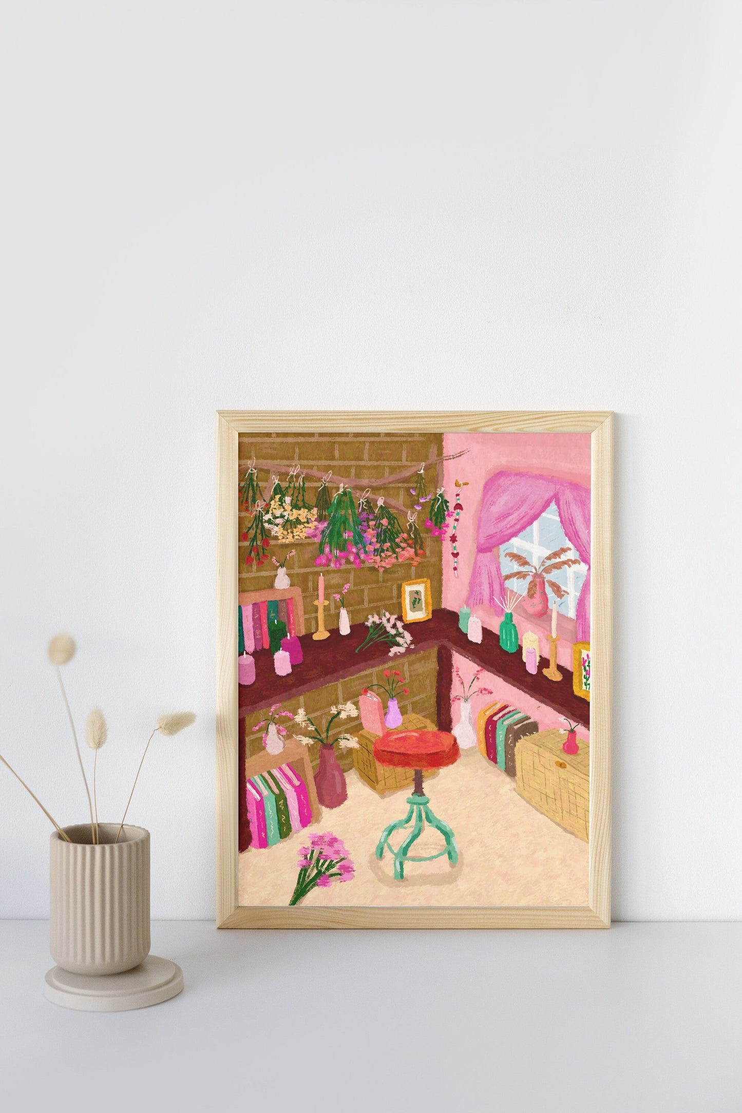 Flower Shop Print