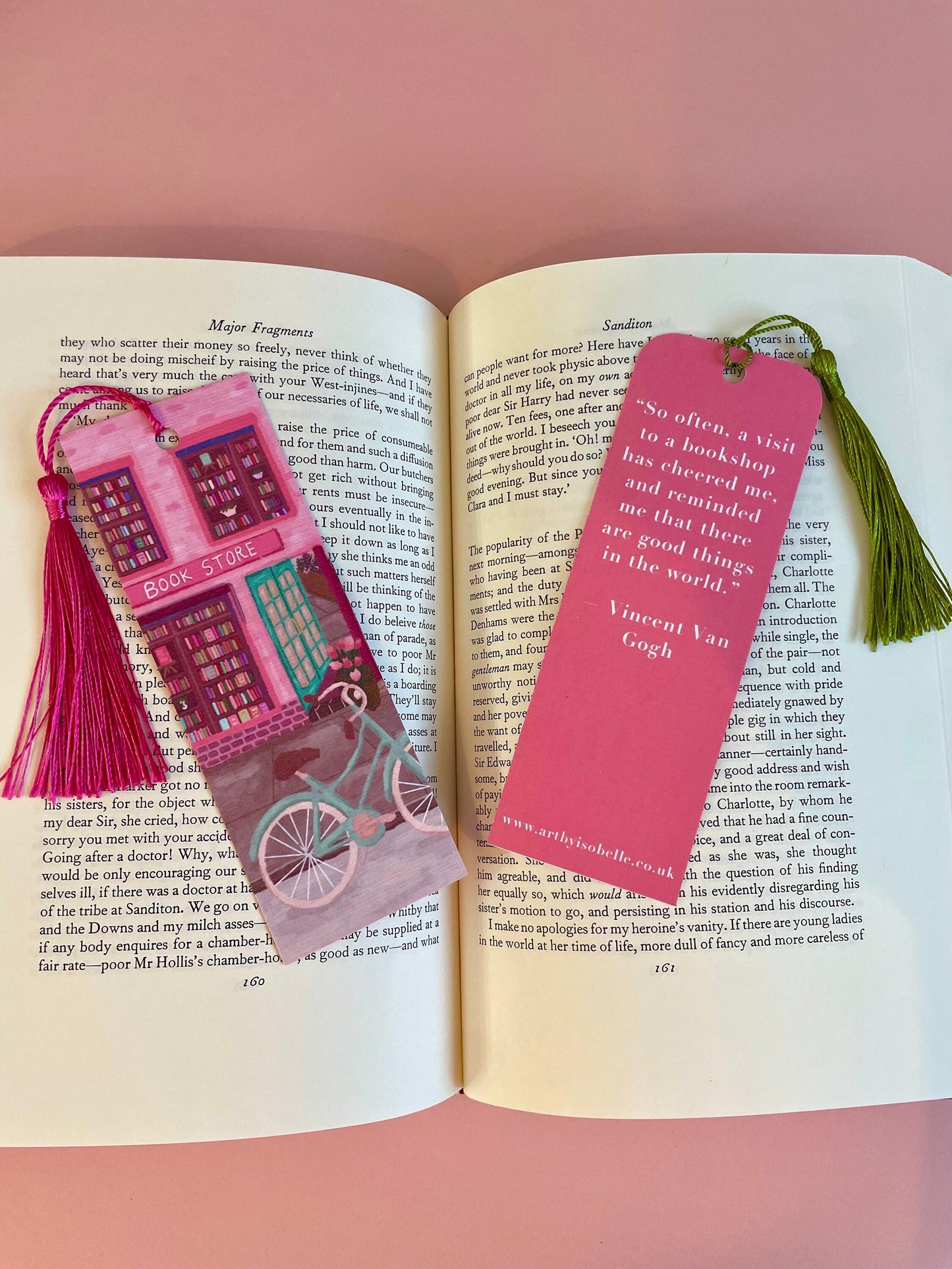 Custom Bookshop Bookmark, Book Lover Bookmark, Book Store Bookmark, Book Shop Quote, Custom Tassel Bookmark, Gift For Reader, Bookworm Gift