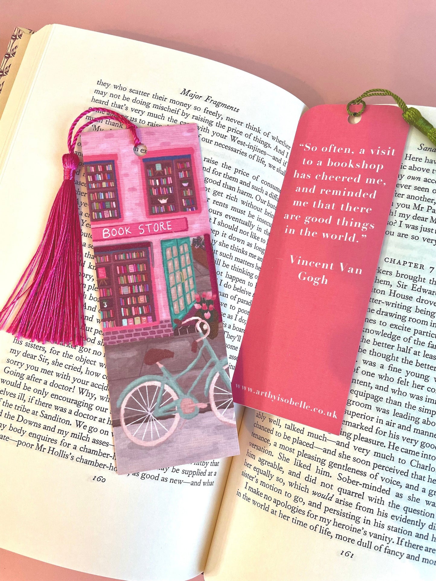 Custom Bookshop Bookmark, Book Lover Bookmark, Book Store Bookmark, Book Shop Quote, Custom Tassel Bookmark, Gift For Reader, Bookworm Gift